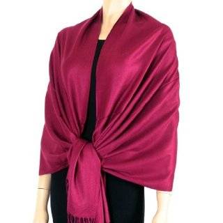   Rayon Soft Solid Pashmina Shawl / Wrap / Stole ( 25+ Solid Colors