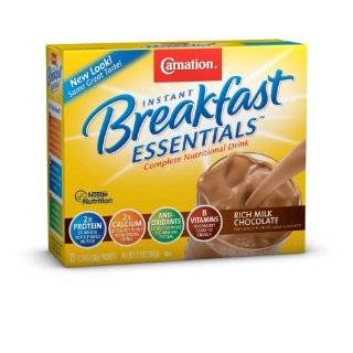  Carnation Instant Breakfast Essentials, Rich Milk Chocolate Powder 