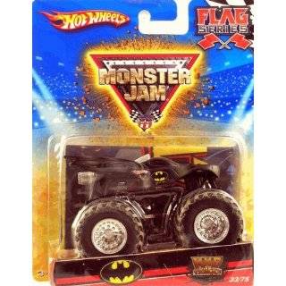 Batman (Mud Trucks)   Hot Wheels Monster Jam Flag Series #33 1:64 