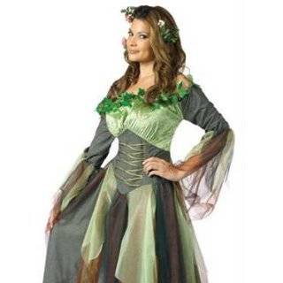 Mother Nature Costume, Green, Full Figure Mother Nature Costume