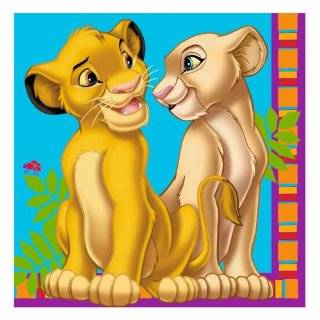 Disney The Lion King Paper Lunch Napkins   16 Count