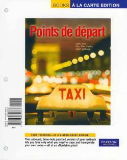 Points De Depart + Student Activities Manual + Myfrenchlab With eBook