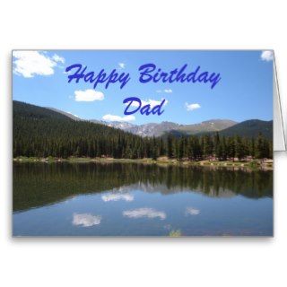 Happy Birthday Dad Greeting Card