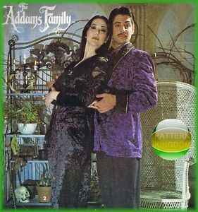 Addams Family Costume Patterns Gothic Ultra RARE XS L