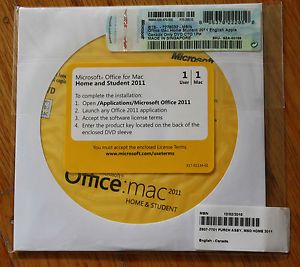 microsoft office home and student license key for mac 2011