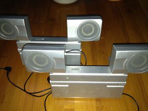 Two Sony SRS T70 Travel Computer Portable Speakers