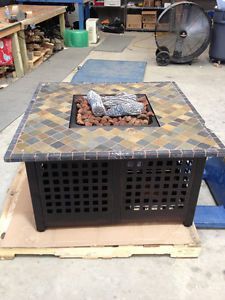 Uniflame Hex Shaped Lattice Fire Pit In Oil Rubbed Bronze Wad1377sp