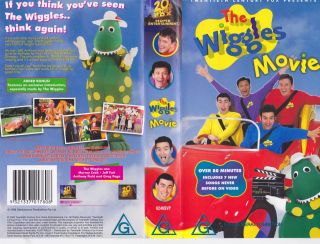 The Wiggles The Wiggle Movie VHS Video PAL A RARE Find