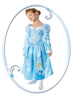 Girls Winter Wonderland Cinderella Disney Princess Fancy Dress Outfit Costume