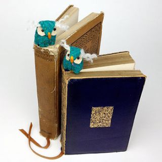 handmade twiggy the owl bookmark by mirjami design