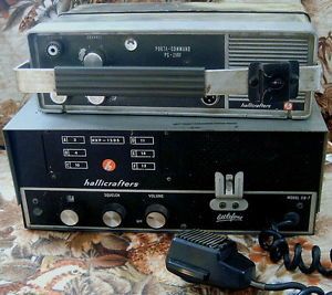 Hallicrafters Ham CB Shortwave Radios Transceiver Lot PC 210F CB 7 Littfone