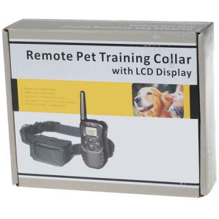 LCD 100LV Level Shock Vibra Remote Dog Pet Training Collar Small Medium Large