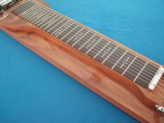 Lap Steel Guitar 8 String Console Slide Steel Guitar Walnut Georgeboards 006
