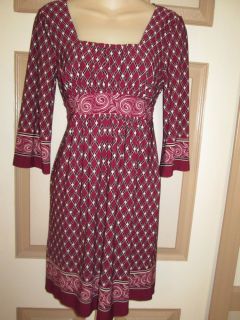 Super Cute Sweet Storm Baby Doll Style Dress Wine Red Burgundy Black Sz s Small