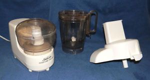 Vintage Sunbeam Oskar Plus 14141 Blender Mini Food Processor