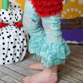 New Baby Girls Infant Toddler Lace Leg Warmers Legging Ruffles Pettiskirt 0291D