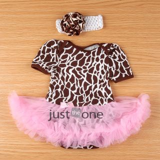 New Lovely Baby Toddler Infant Girl One Piece Ruffles Tutu Romper Jumpsuit Dress