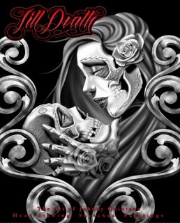 Till Death Tattoo Flash Book 53 Pages Head Drawing Techniques Design Supply