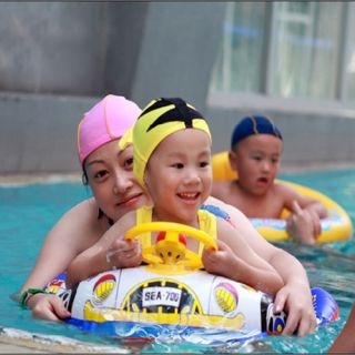 Baby Kids Infant Swim Swimming Pool Float Ring Aids Tube Seat Inflatable Boat