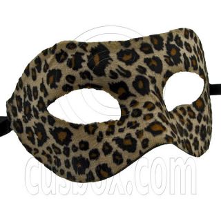 Cheetah Mardi Gras Cosplay Venetian Masquerade Ball Halloween Party Face Mask