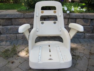 Boat Helm Seat Pompanette Helm Chair Seat Boat Marine Grady White