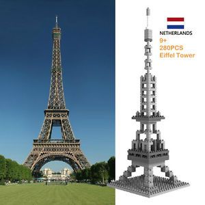 New Eiffel Tower Model Toy Mini Building Blocks Baby Kids Children's Toys 280 PC