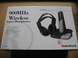 Radio shack 2024 wireless headphones 900mhz