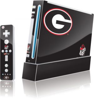 Skinit University of Georgia Bulldogs Skin for Wii Includes 1 Controller Skin