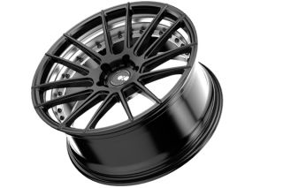 20" XO Barcelona Matte Black Concave Wheels Rims Fits BMW F10 528 535 550