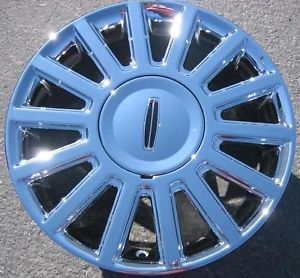 New 17" Factory Lincoln Towncar Chrome Wheels Rims Crown Victoria Set of 4