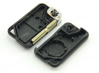 Remote Flip Folding Key Shell Case for Land Rover P38 Discovery Range 2 Buttons