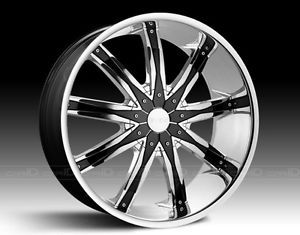 28 inch Dcenti DW29 Wheels Rims Tires Fit Chevy Cadillac GMC Nissan Ford Lincoln