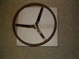 Brand New Reproduction Wood Steering Wheel for 1965 1966 Pontiac GTO