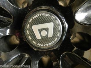 Motegi Racing Rims Set of 4 18x8" inch 5x100 Lug Pattern Black Chrome Lip Wheels