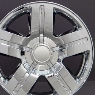 22" Texas Wheels Chrome 22x9 Rims Fit Chevrolet GMC Cadillac