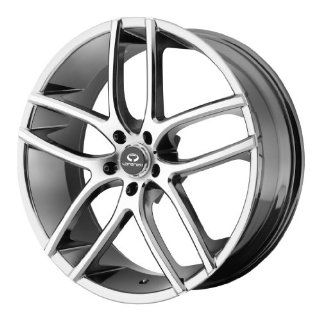 Lorenzo WL035 18x8 Chrome Wheel / Rim 5x112 with a 38mm Offset and a 66.56 Hub Bore. Partnumber WL03588057838: Automotive