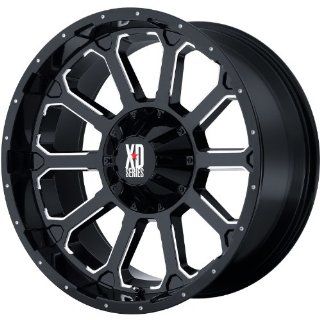 XD XD806 22x12 Black Wheel / Rim 6x135 & 6x5.5 with a  44mm Offset and a 106.25 Hub Bore. Partnumber XD80622267344N: Automotive