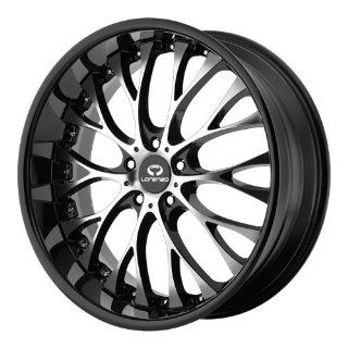 Lorenzo WL027 20x10 Black Wheel / Rim 5x120 with a 40mm Offset and a 74.10 Hub Bore. Partnumber WL02721052340A: Automotive