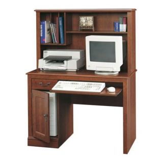 Sauder Camden County Computer Desk with Enclosed Storage   Computer Desks