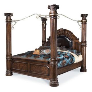 Monte Carlo Canopy Poster Bed   Cafe Noir   Beds