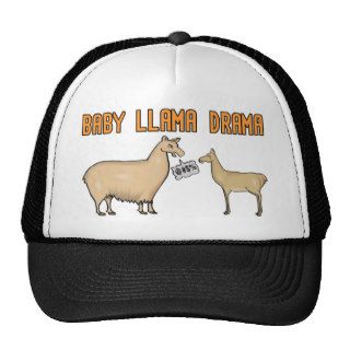 Baby Llama Drama Trucker Hat