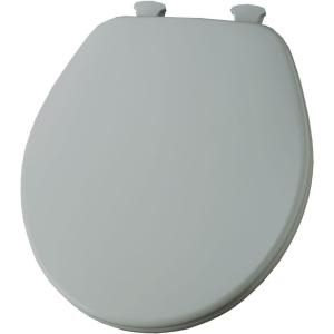 Church Lift Off Round Closed Front Toilet Seat in Silver 540EC 162
