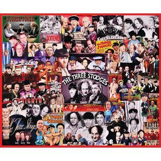 Jigsaw Puzzle 1000 Pieces 24X30 The Three Stooges