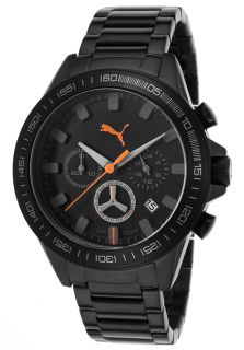 Men's Motor Sport Chrono Black IP Stainless Steel & Dial