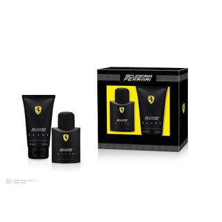 Ferrari Ferrai Black Eau de Toilette Gift Set 75ml