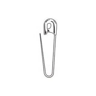  Coiless Safety Pins / French Safety Pins 1 3/4   120pcs 