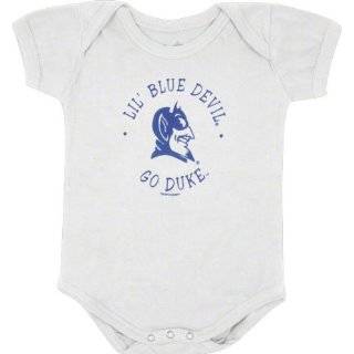   Duke Blue Devils Infant White Ski Knit Baby Beanie: Sports & Outdoors