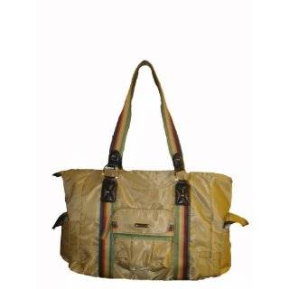 Womens Franco Sarto Large Rainbow Handbag (Khaki)