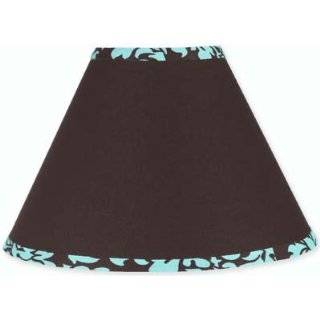 Turquoise and Brown Bella Lamp Shade by JoJo Designs