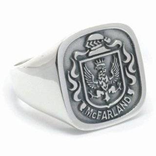 Custom Family Crest Signet Ring   Made to Order